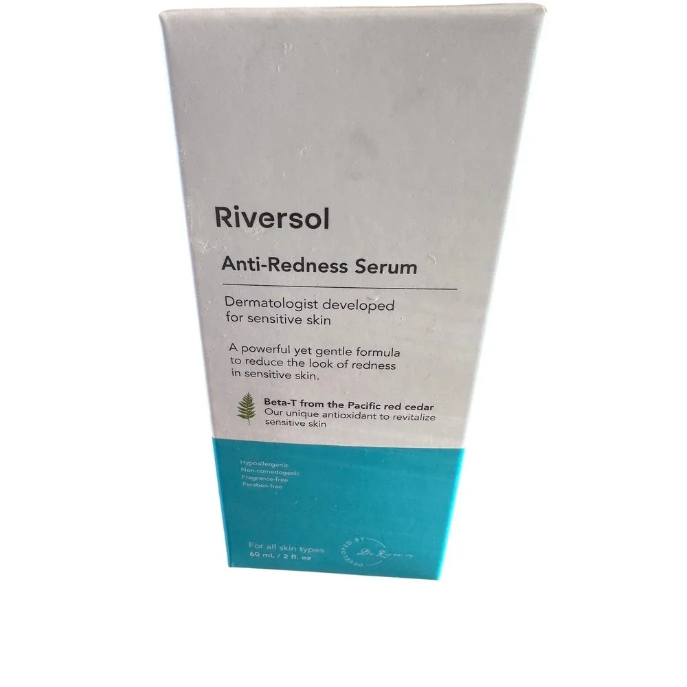 Riversol‎ Anti-Redness Serum 60ml and Daily Moisturizing Cream 50ml Skincare Set